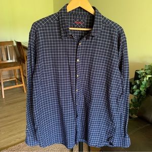 Ingram Plaid Flannel Button Down Shirt XXL